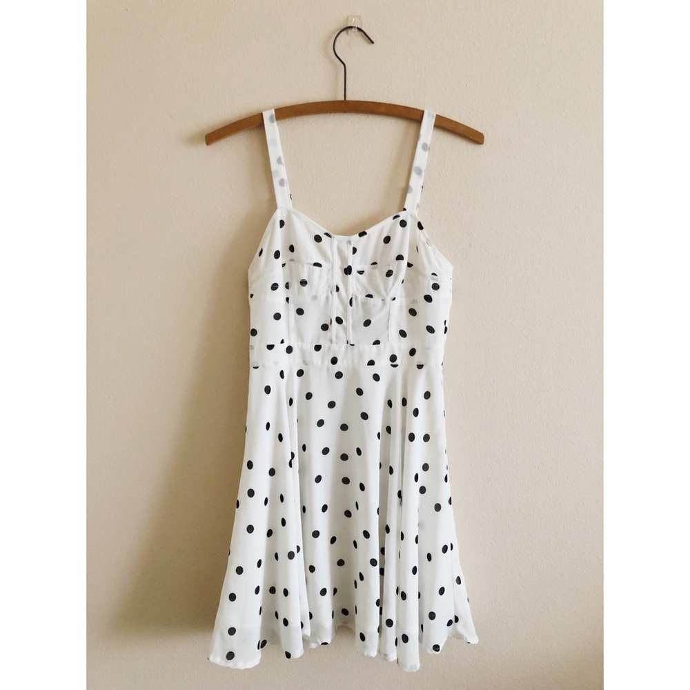 Piplette By Alice Ritter Polka Dot Dress 0